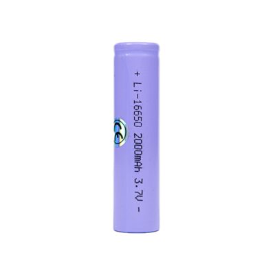 Samsung Rechargeable Li-Ion Battery 16650 (3.7V), 2000 mAh - Purple