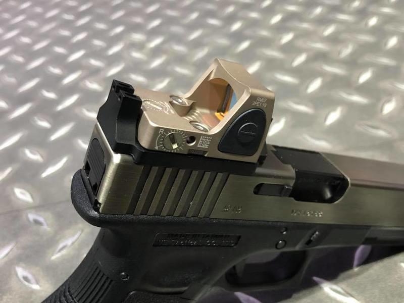 5KU G-Series GBB RMR Red Dot Mount with Sights - Black OD-A-5KU08 asgbox.pl 5KU G-Series GBB RMR Red Dot Mount with Sights - Black - obrazek 4