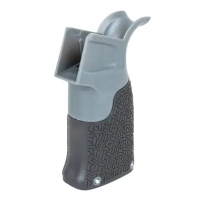 Chwyt pistoletowy 20° ICS EMG Zeta Vertical Pistol Grip do replik M4/M16 Szary ICS-09-043619-00 asgbox.pl