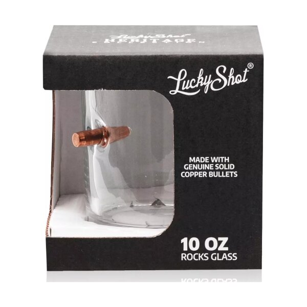 asgbox.pl - Szklanka do Whisky z nabojem .308