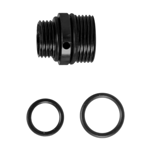 asgbox.pl - Adapter do tłumików z 11mm CW na 14mm CCW PCU Czarny