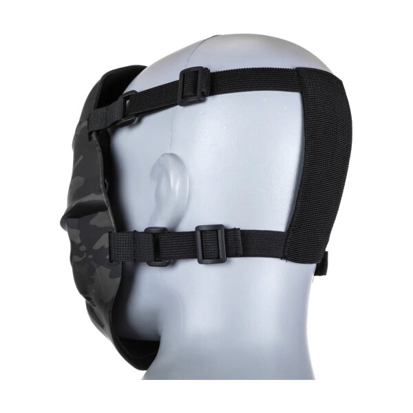 asgbox.pl - Maska Wosport Tactical Mask MC Black