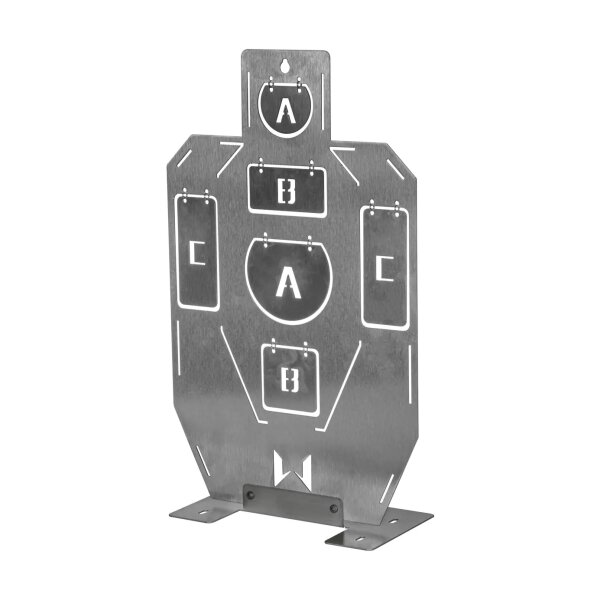 asgbox.pl - Stalowa tarcza strzelecka Specna Arms Srebrny