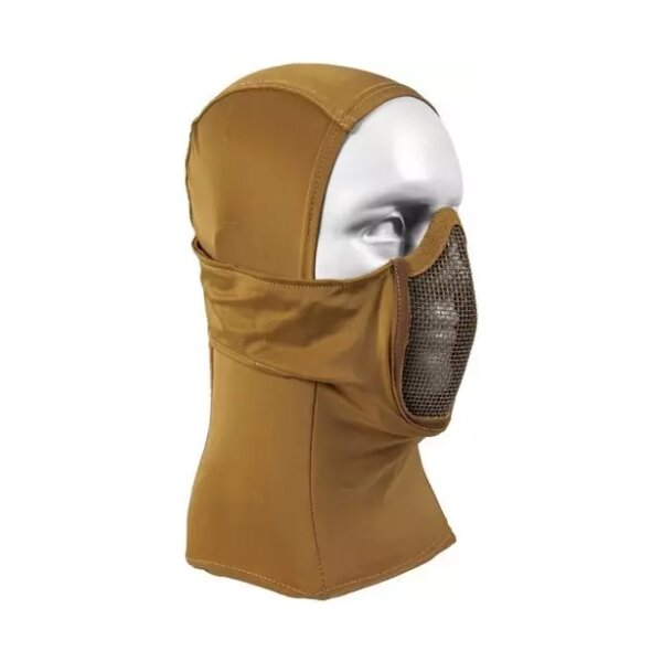 asgbox.pl - Specna Arms  Balaclava hoodie with protector - Tan