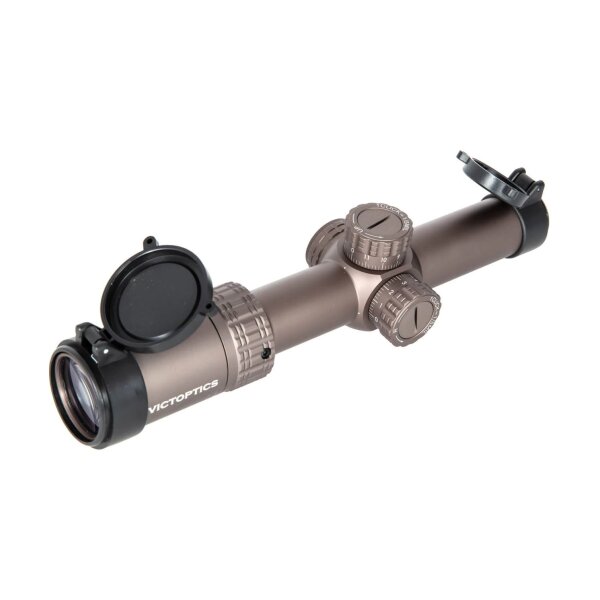 asgbox.pl - VictOptics S6 1-6x24 Scope - Burnt Brown