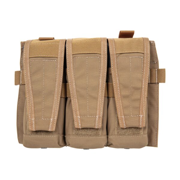 asgbox.pl - Panel Ładownica Ape Force Gear na 3 magazynki M4/M16 Coyote Brown