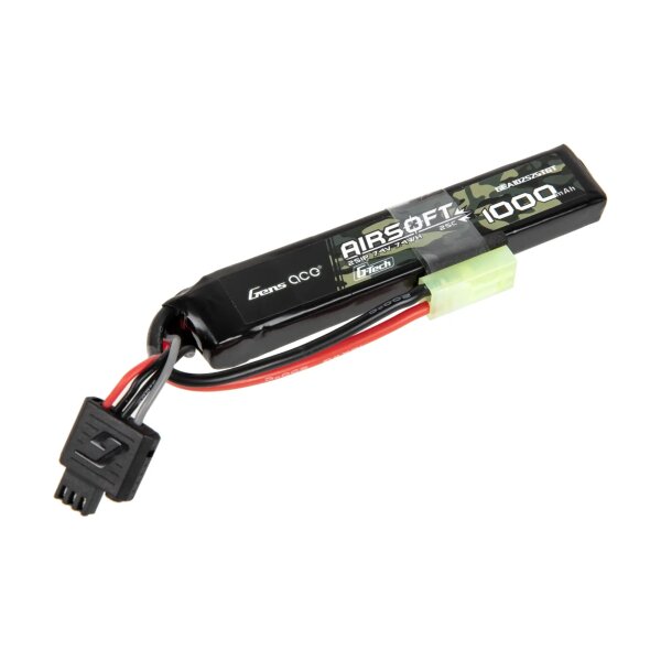 asgbox.pl - Akumulator G-Tech Li-Po Gens Ace 25C 1000mAh 2S1P 7.4V  - Tamiya