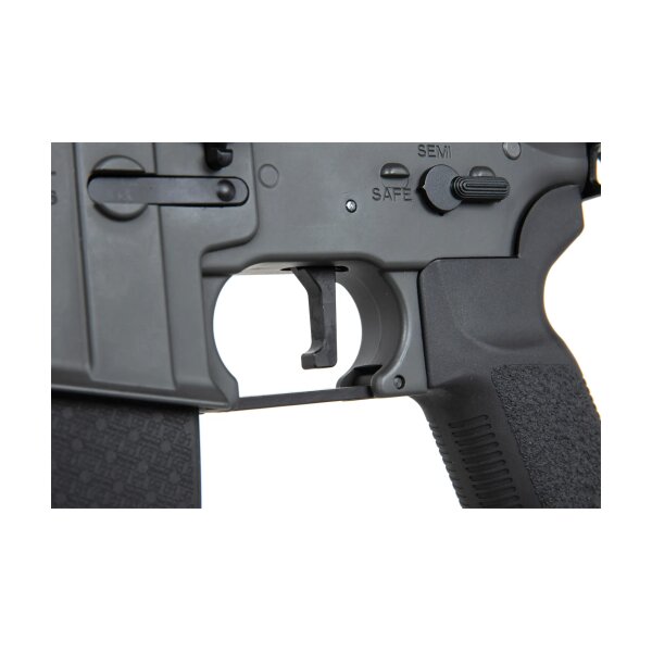 asgbox.pl - Karabinek ASG Specna Arms RRA SA-P17 Prime™ Light Ops Stock Kestrel™ ETU z silnikiem bezszczotkowym Szary