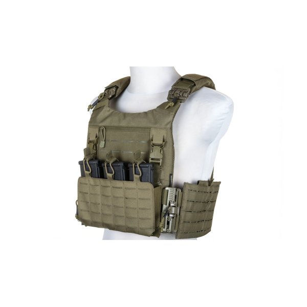 asgbox.pl - Kamizelka Taktyczna typu Plate Carrier Specna Arms Tactical QR Oliwkowy