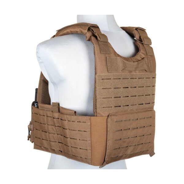 asgbox.pl - Kamizelka Taktyczna typu Plate Carrier Specna Arms Tactical QR Tan