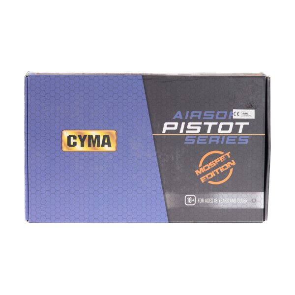 asgbox.pl - Replika pistoletu elektrycznego CM128S MOSFET Edition - czarna (OUTLET)