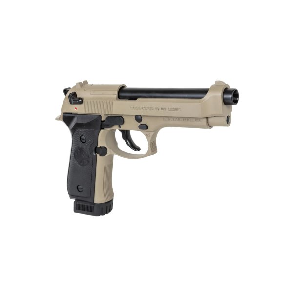 asgbox.pl - Pistolet ASG ICS BLE-BM9 Dual Power Half-Tan (z magazynkiem na CO2)