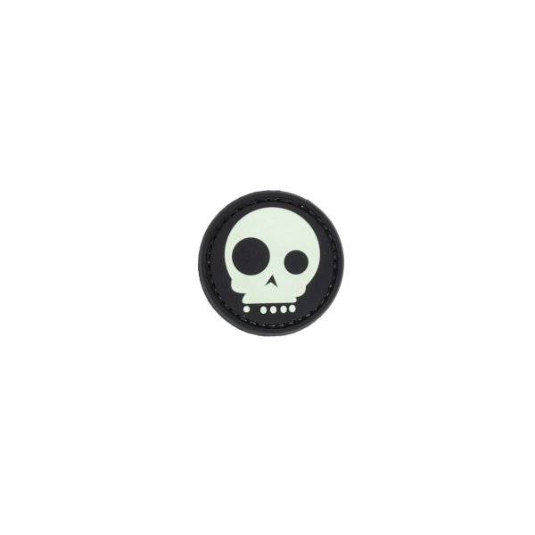 asgbox.pl - Naszywka 3D GFC Tactical Funny Skull Czarno-biały