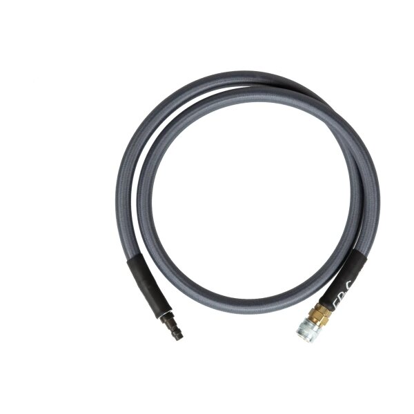 asgbox.pl - Wąż HPA S&F Mk.III z oplotem 100 cm - Szary