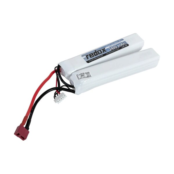 asgbox.pl - Akumulator LiPo Redox 2400 mAh 14.8 V 20C (2+2) Dean
