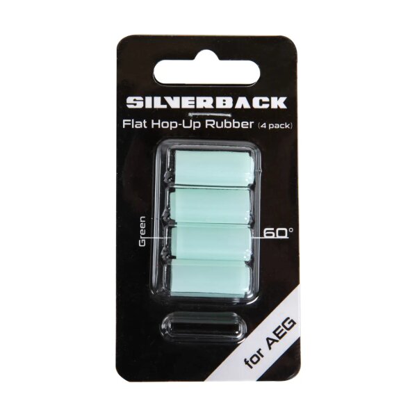 asgbox.pl - Zestaw 4 gumek Hop-Up  Silverback 60° typ AEG