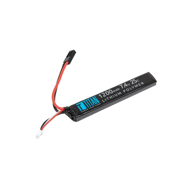 asgbox.pl - Akumulator Li-Po Titan 1200mAh 7.4V 25C Tamiya Stick