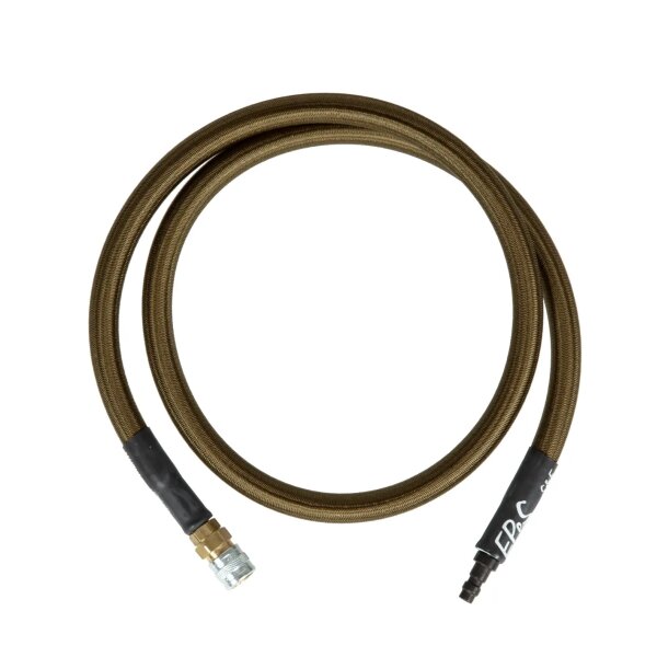 asgbox.pl - Wąż HPA S&F Mk.III z oplotem 100 cm - Oliwkowy