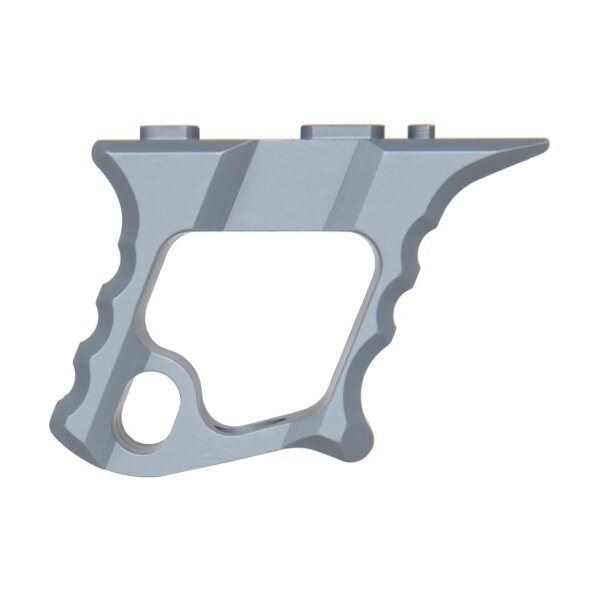 asgbox.pl - Aluminiowy Hand Stop TD Halo na KeyMod/M-LOK Szary