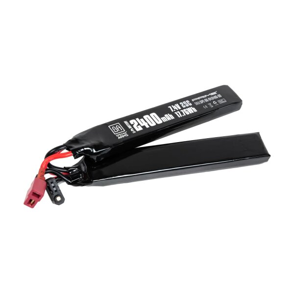 asgbox.pl - Akumulator Li-Po Specna Arms x Gens Ace 2400 mAh 25C 2-modułowy T-Deans G-Tech