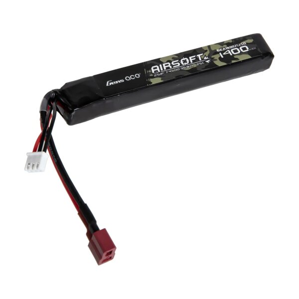asgbox.pl - Akumulator Li-Po Gens ace 25C 1400mAh 2S1P 7.4V