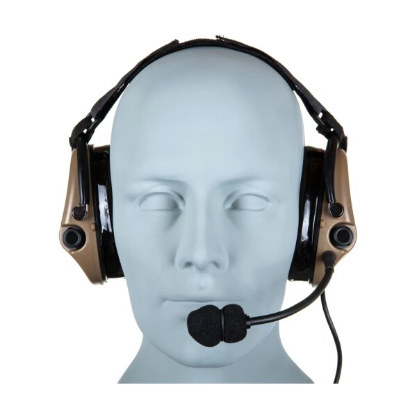 asgbox.pl - Zestaw słuchawkowy Tac-Sky WYS0149 PRO Back Headband FDE