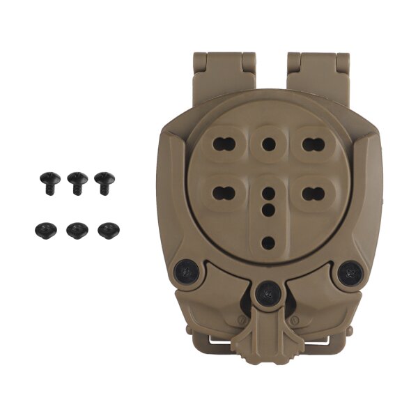 asgbox.pl - Uniwersalny adapter kabury taktycznej 360 stopni Wosport GB-ACC-21 Coyote Brown