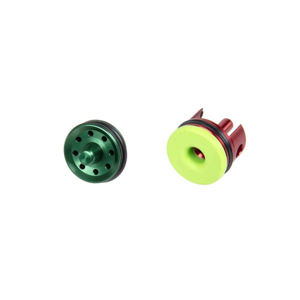 asgbox.pl - Zestaw głowic tłoka i cylindra TopMax ERGAL CNC DMR Air-Brake (zielony PAD)
