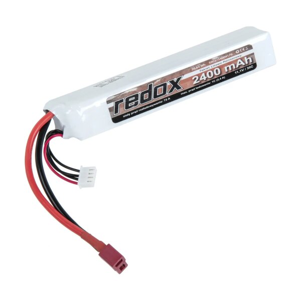 asgbox.pl - Akumulator Li-Po Redox 2400 mAh 11.1V 30C SC Dean