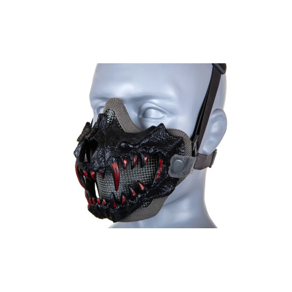 asgbox.pl - Maska Stalker Fangs Standard Szary