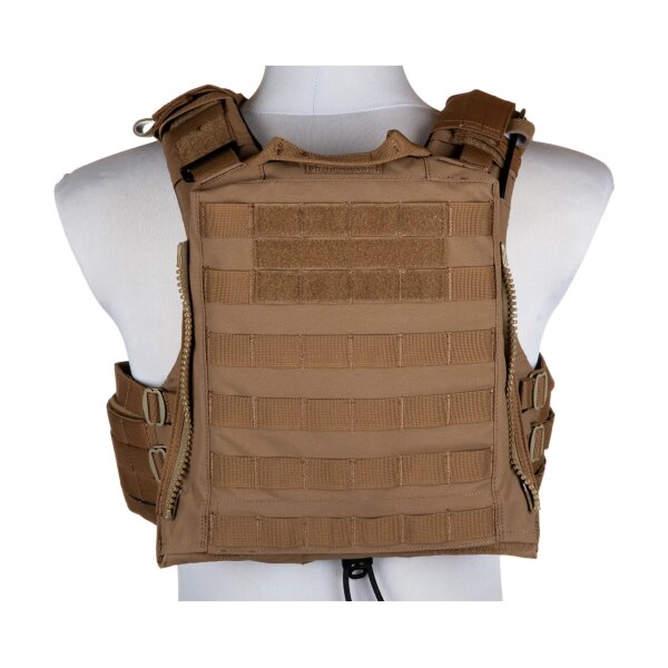 asgbox.pl - Kamizelka taktyczna Plate Carrier Trias PRIMAL GEAR Coyote Brown