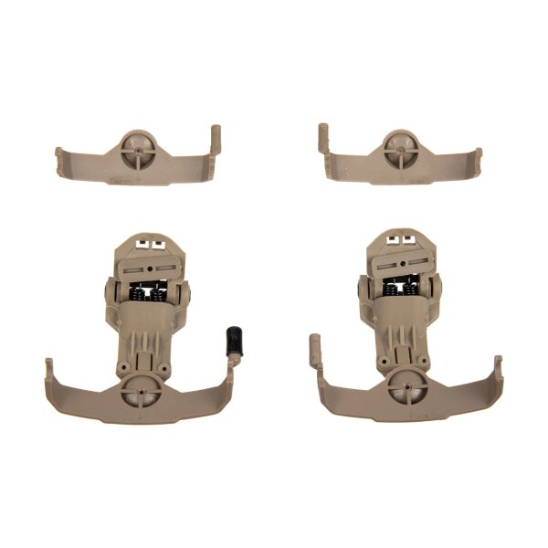 asgbox.pl - Adapter słuchawek typu Comtac na szyny typu MTEK (Typ AMP) - Dark Earth