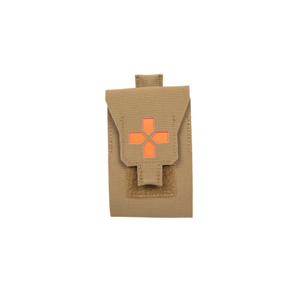 asgbox.pl - Mała przenośna apteczka zrywana IFAK Wosport BP-106R Coyote Brown