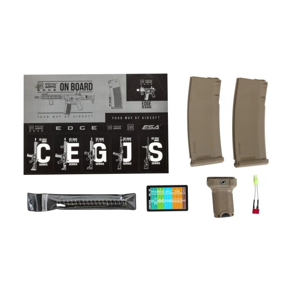 asgbox.pl - Karabinek ASG Specna Arms RRA SA-E03 EDGE™ HAL ETU™ Half-Tan