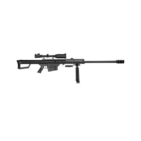 asgbox.pl - Replika karabinu wyborowego Barrett® M107 z dwójnogiem i lunetą (OUTLET)