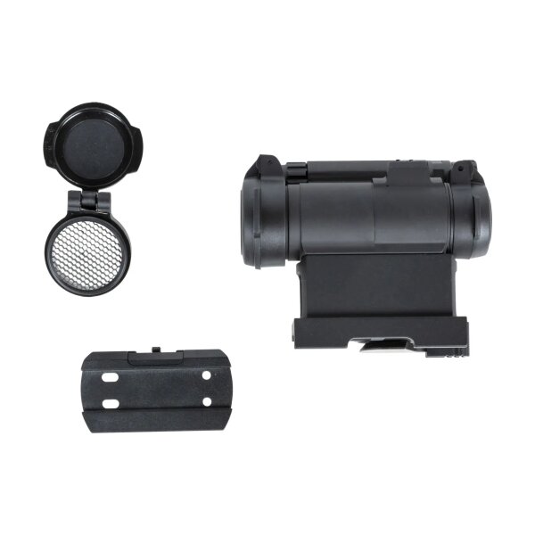 asgbox.pl - Kolimator JJ Airsoft M5 z montażem niskim/QD Czarny