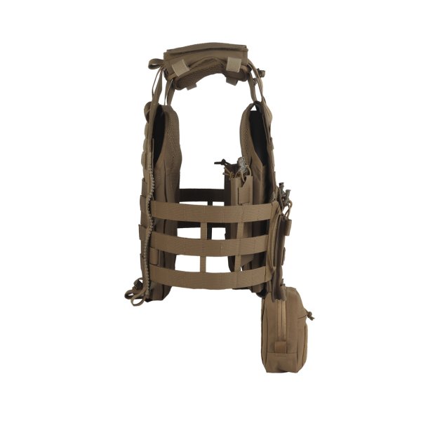 asgbox.pl - Kamizelka typu Plate Carrier Wosport VE-106 Coyote Brown