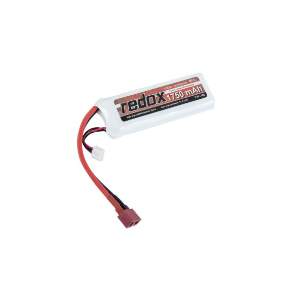 asgbox.pl - Akumulator Li-Po Redox 1750 mAh 7.4 30C SC Dean