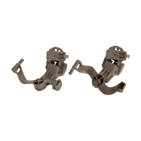 asgbox.pl - Adapter słuchawek typu Comtac Woport na szyny typu ARC (Typ AMP) Gen 5 Tan