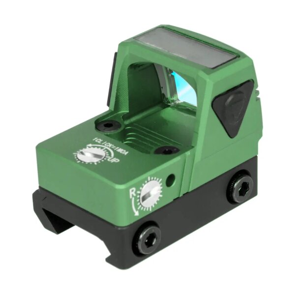 asgbox.pl - Kolimator xFORCE MINI Solar Powered Zielony