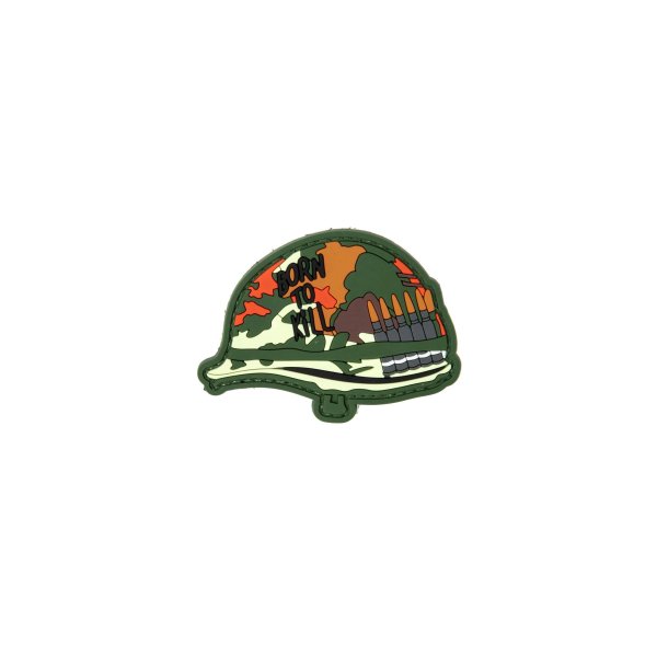 asgbox.pl - Naszywka 3D - Born To Kill Helmet