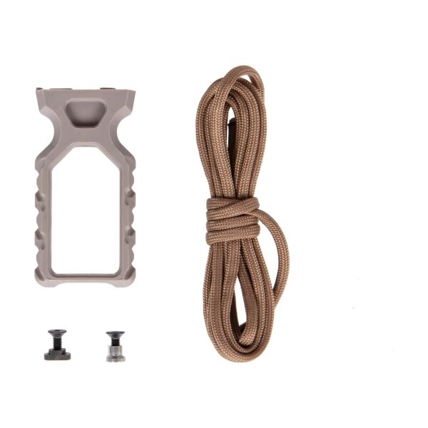 asgbox.pl - Chwyt pionowy PTG Paracord na KeyMod/M-LOK Tan