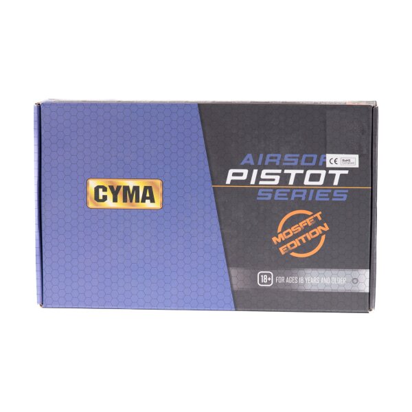 asgbox.pl - Replika pistoletu elektrycznego CM128S MOSFET Edition - czarna (OUTLET)