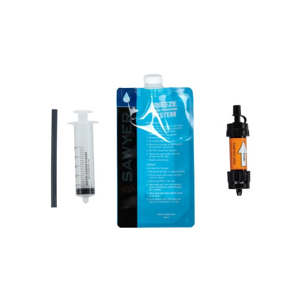 asgbox.pl - Filtr do wody Sawyer Mini Water Filtration System Pomarańczowy