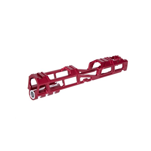 asgbox.pl - Aluminiowy zamek LA Capa Customs HYPER do replik TM Hi-Capa 5.1 Czerwony