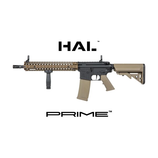 asgbox.pl - Karabinek ASG Specna Arms Daniel Defense® MK18 SA-P26 Prime™ HAL™ ETU z silnikiem bezszczotkowym Chaos Bronze