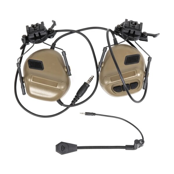 asgbox.pl - Aktywne ochronniki słuchu Wosport  HD-11 Gen. 5 Tan