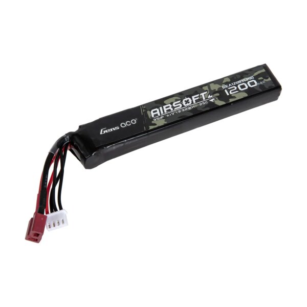 asgbox.pl - Akumulator Li-Po Gens ace 25C 1200mAh 3S1P 11.1V - T Deans