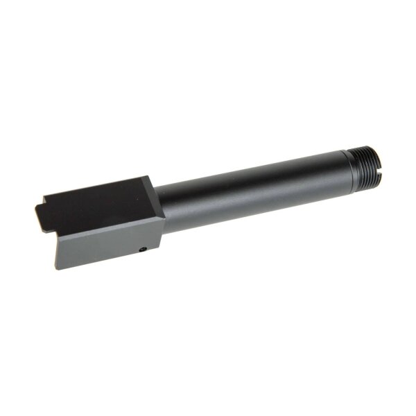 asgbox.pl - Lufa zewnętrzna "2 Way Fixed" Non-Recoiling do replik Umarex Glock 19X - Czarna
