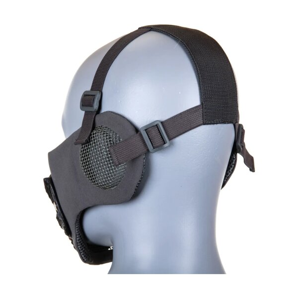 asgbox.pl - Maska Stalker EVO PLUS Fangs Ear Protection Szary